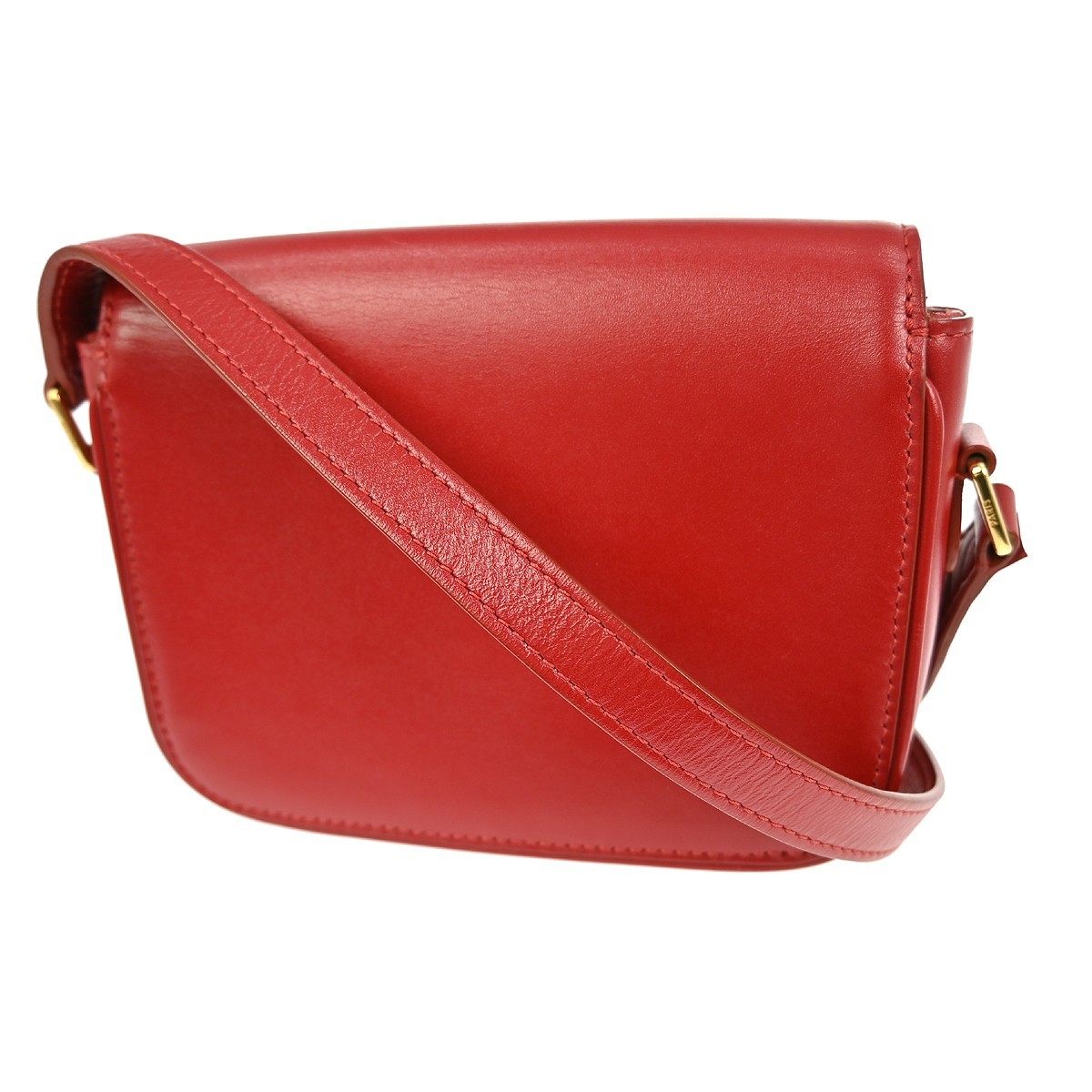 Celine Celine Tassels Bag Leather Medium Rood