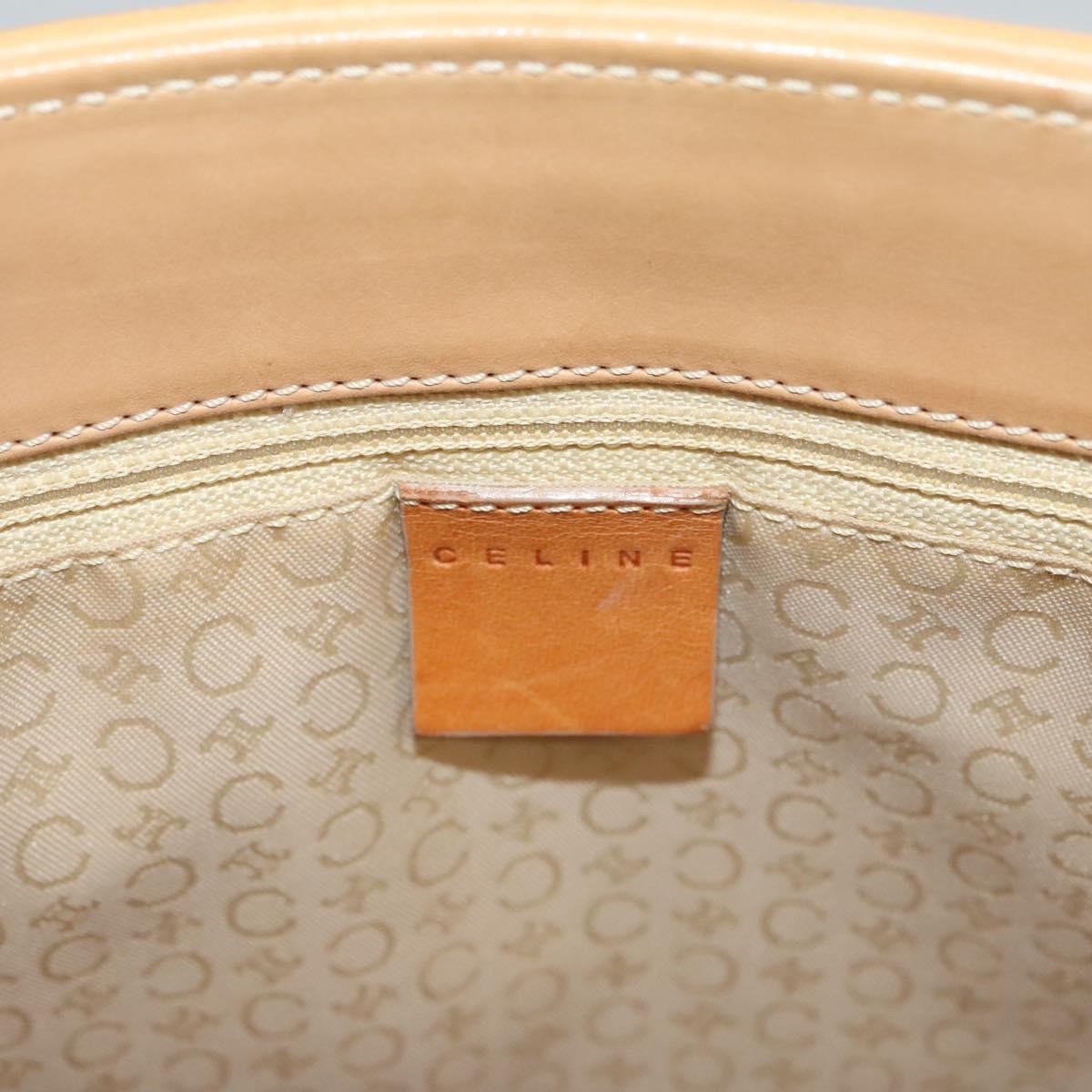 Celine Celine Vintage Macadam Tote bag C Macadam Suede Wit