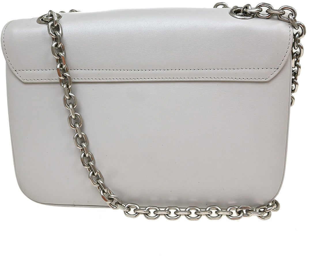 Celine C Bag Leather Small Grijs