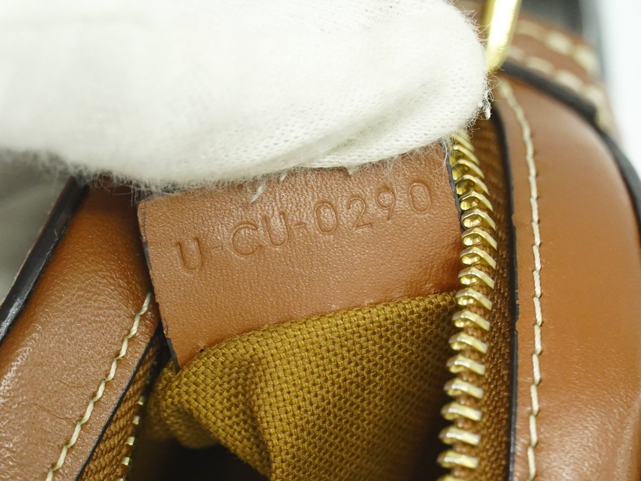 Celine Celine Logo Camera Bag Triomphe Coated Canvas Small Bruin