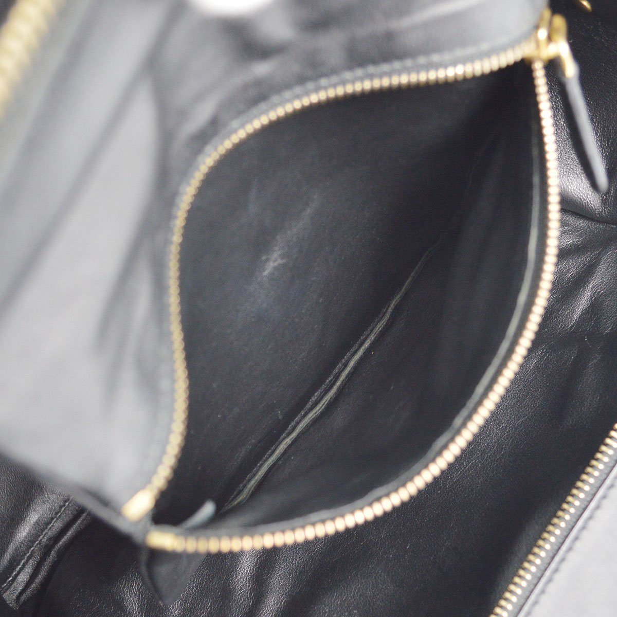 Celine Celine Luggage Bag Printed Canvas and Leather Mini Zwart