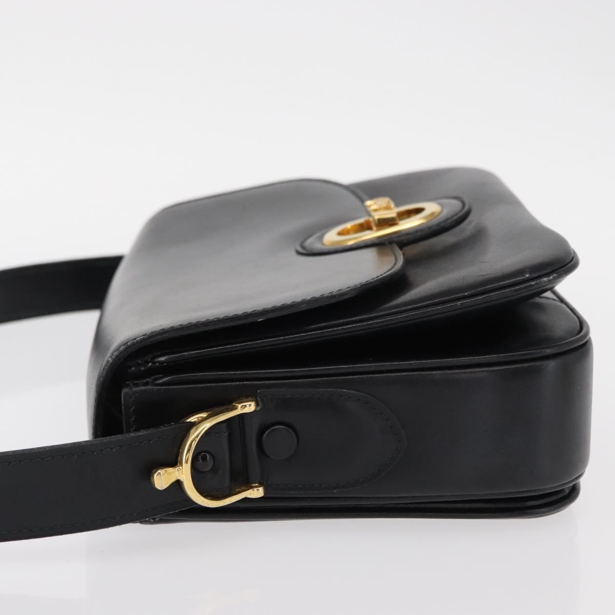 Celine Celine Horse Carriage Shoulder bag Leather Zwart