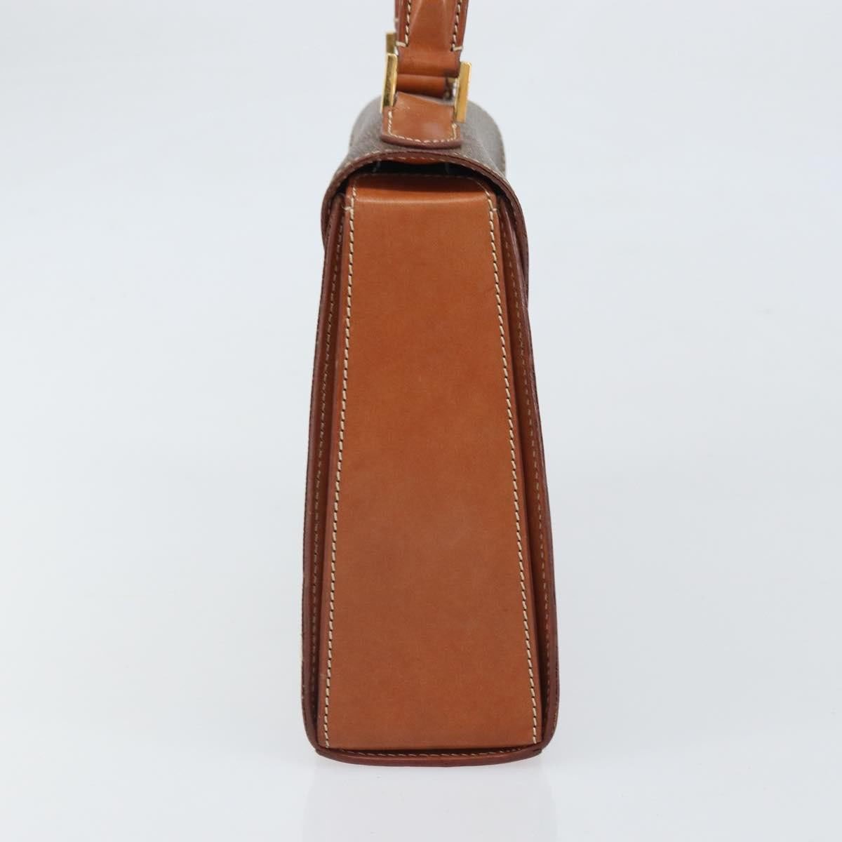 Celine Celine Vintage Convertible Turnlock Top Handle Bag Canvas Bruin