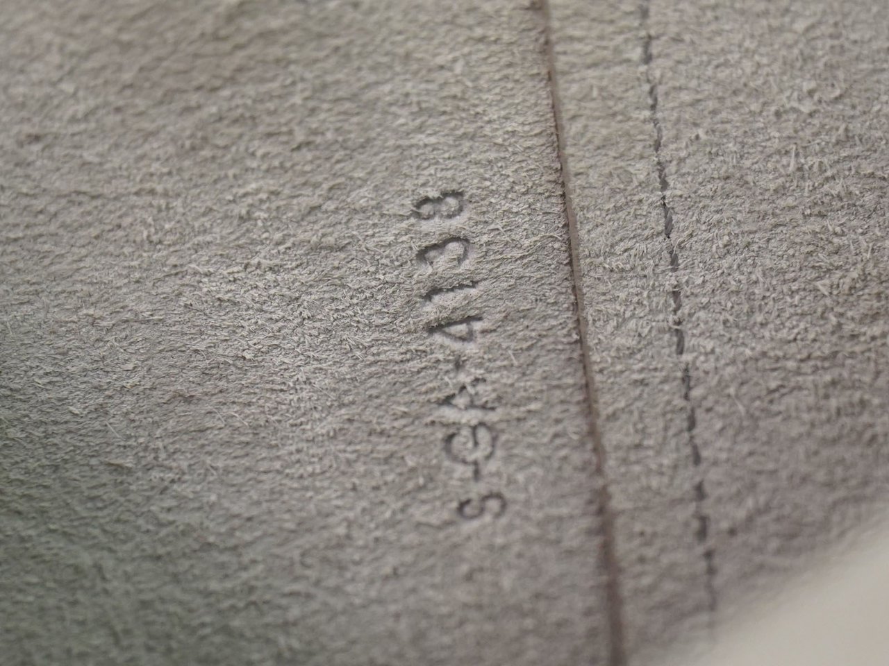 Celine Celine Belt Bag Textured Leather Nano Zilver