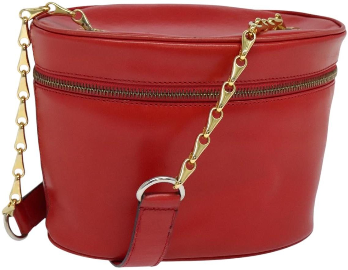 Celine Celine Vanity bag Leather Rood