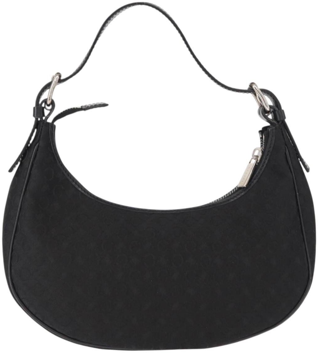 Celine Celine Ava Bag Macadam canvas Zwart