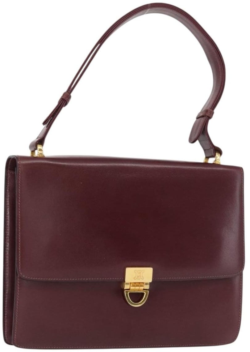 Celine Celine Vintage Flap Shoulder Bag Leather Divers