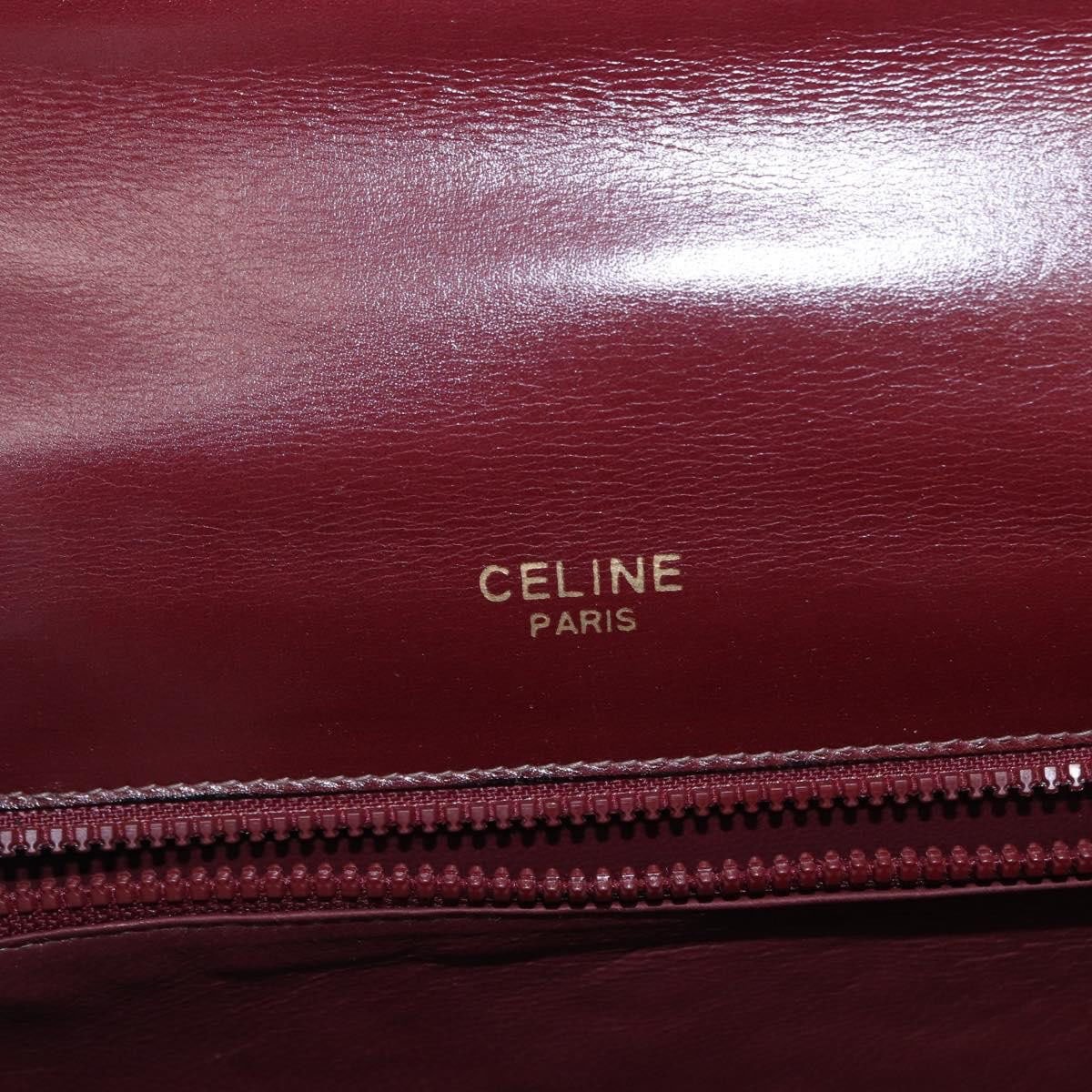 Celine Celine Vintage Flap Shoulder Bag Leather Divers