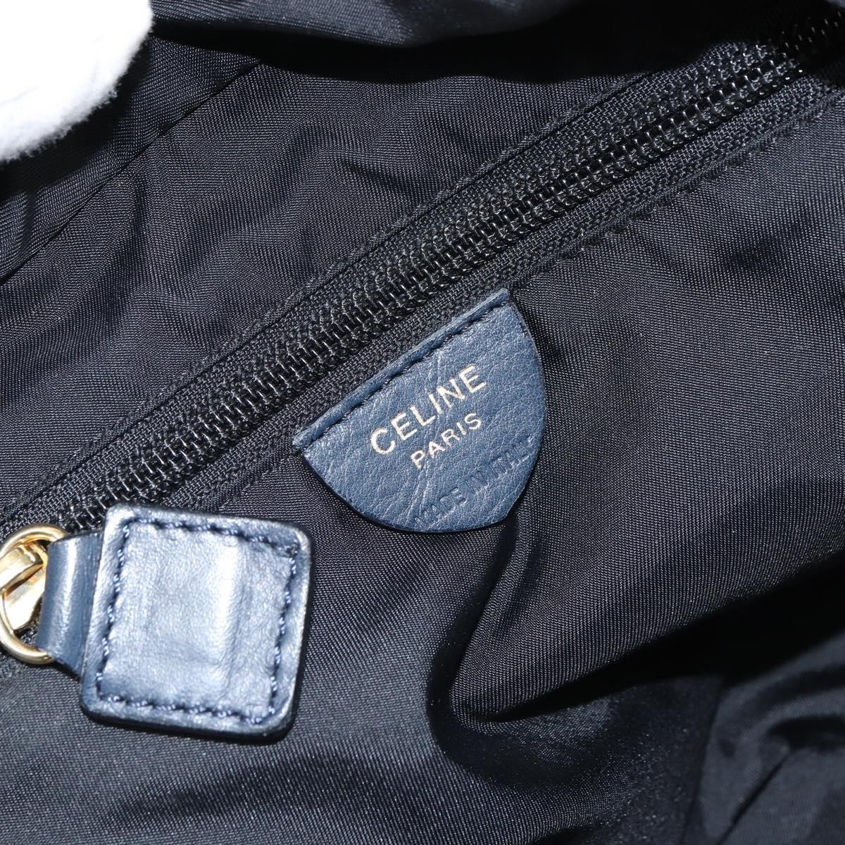 Celine Celine Triomphe vintage handbag Nylon Navy