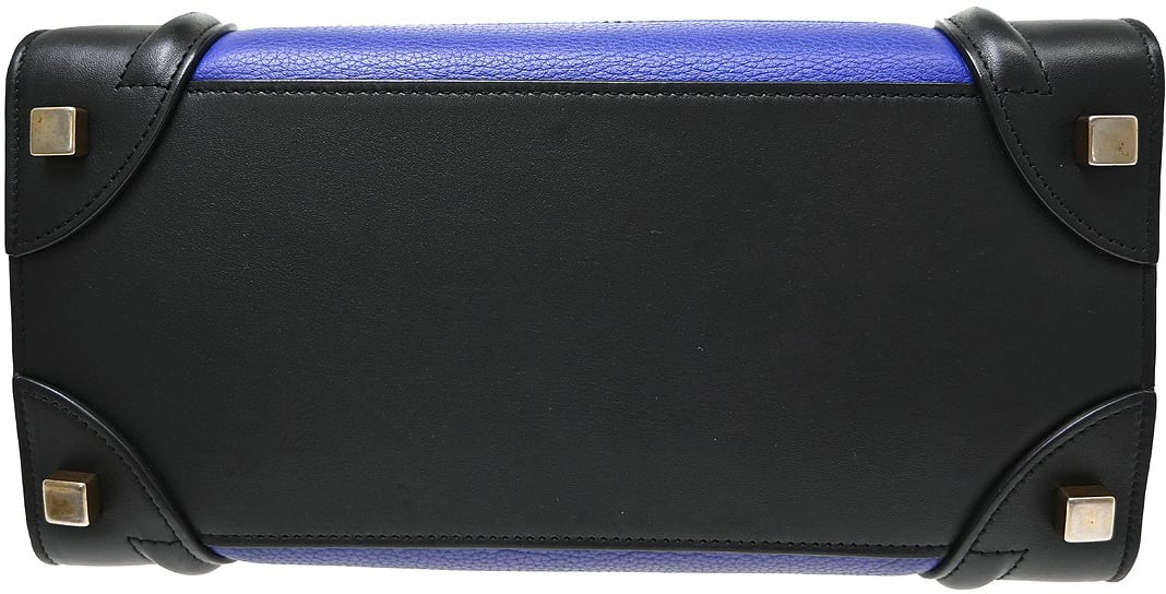 Celine Multicolor Luggage Leather Micro Divers