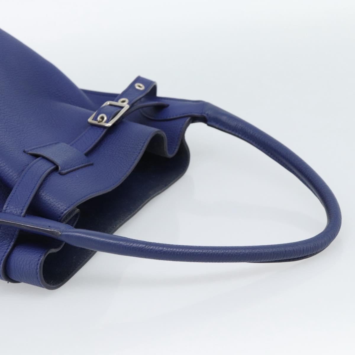 Celine Big Bag Bucket Leather Nano Blauw