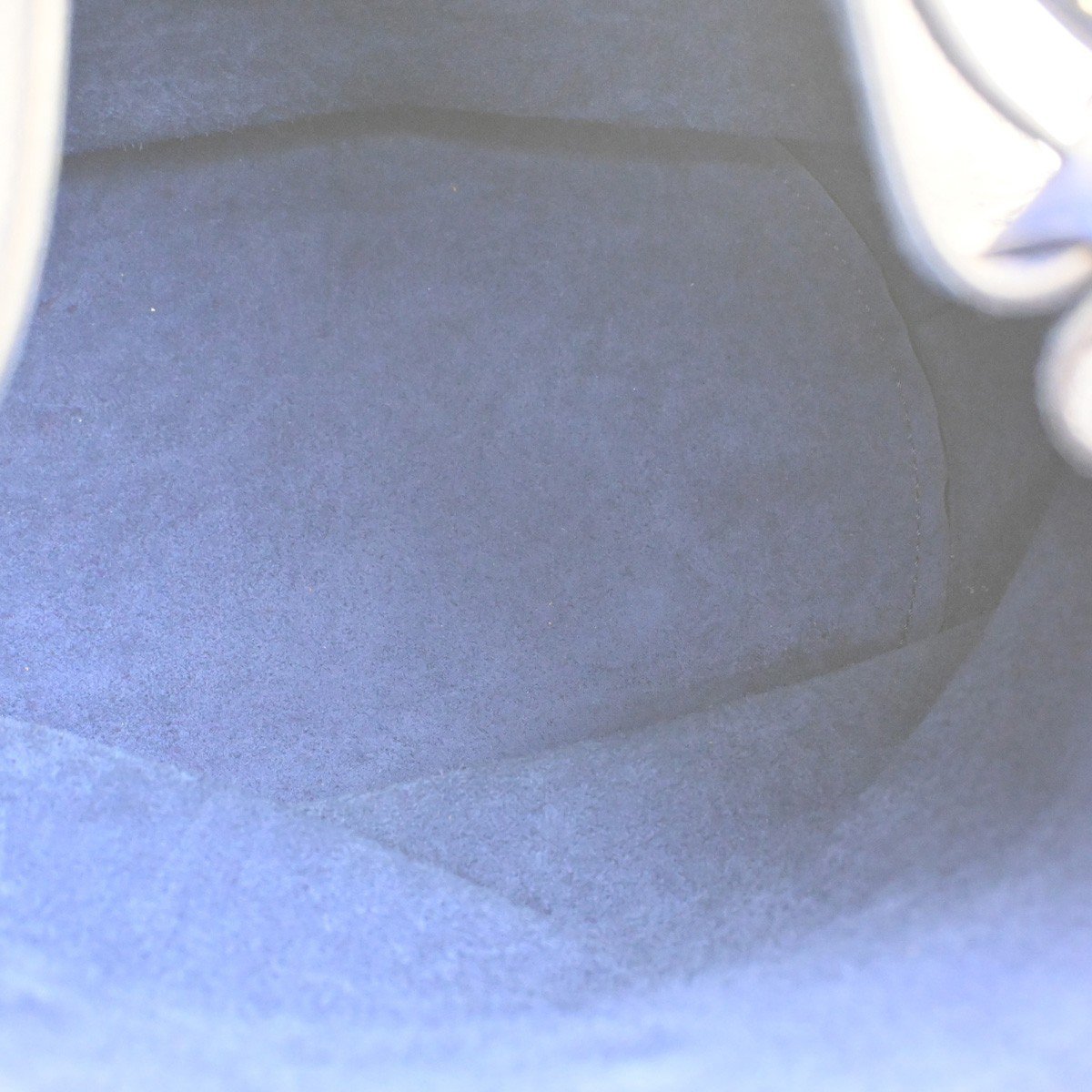 Celine Celine Big Bag Bucket Leather Nano Blauw