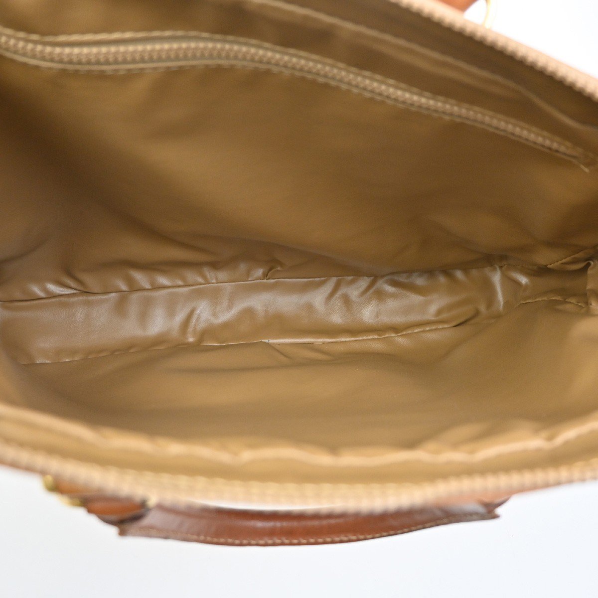 Celine Celine Macadam Briefcase Canvas and leather Bruin