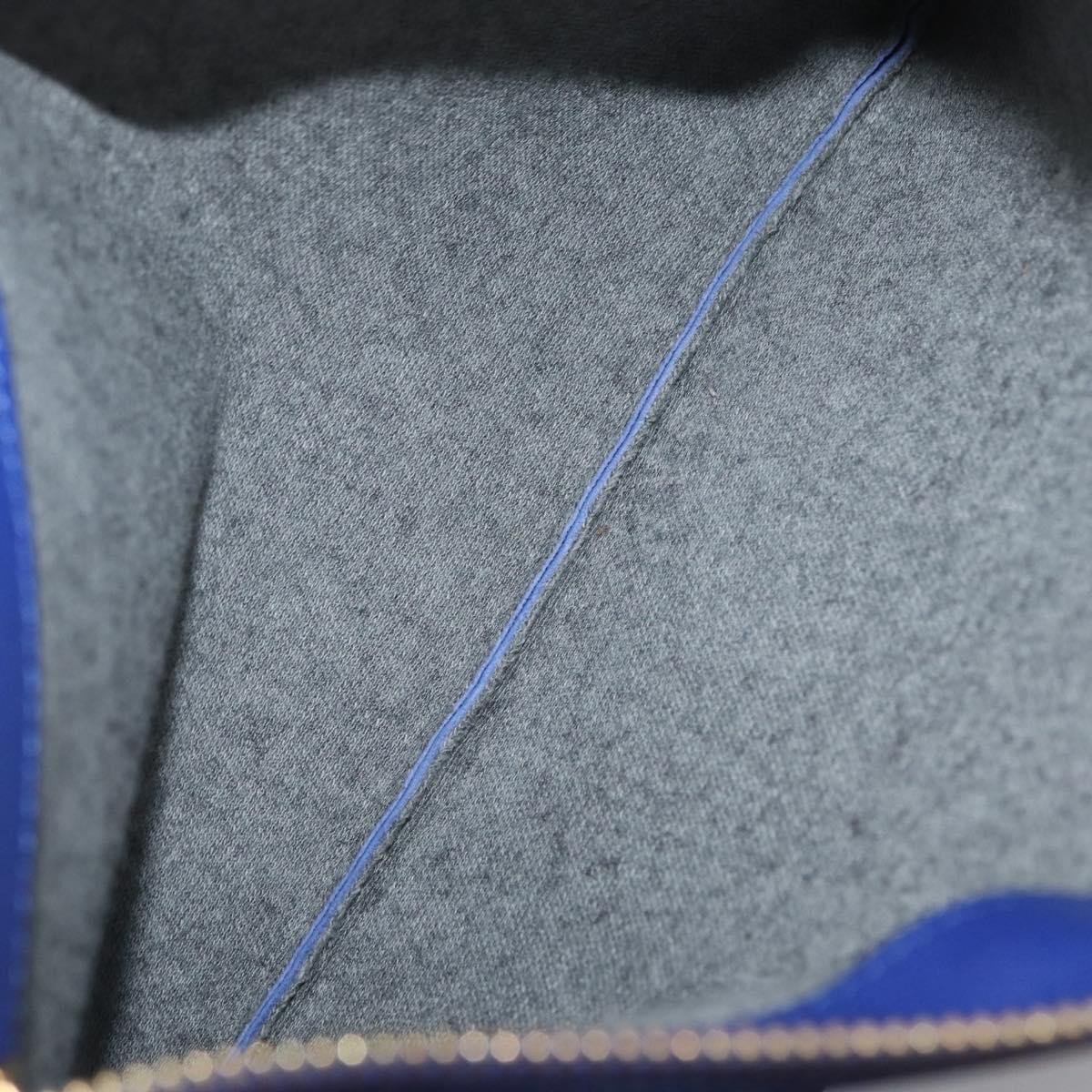 Celine Trio Leather Large Blauw