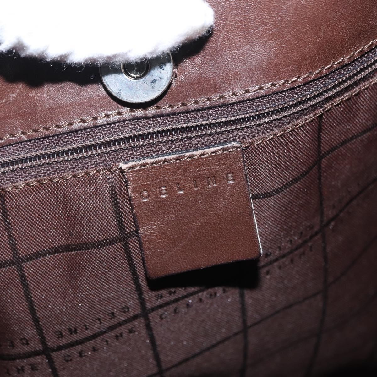 Celine Celine Vintage Macadam Shoulder Bag C Macadam canvas Bruin