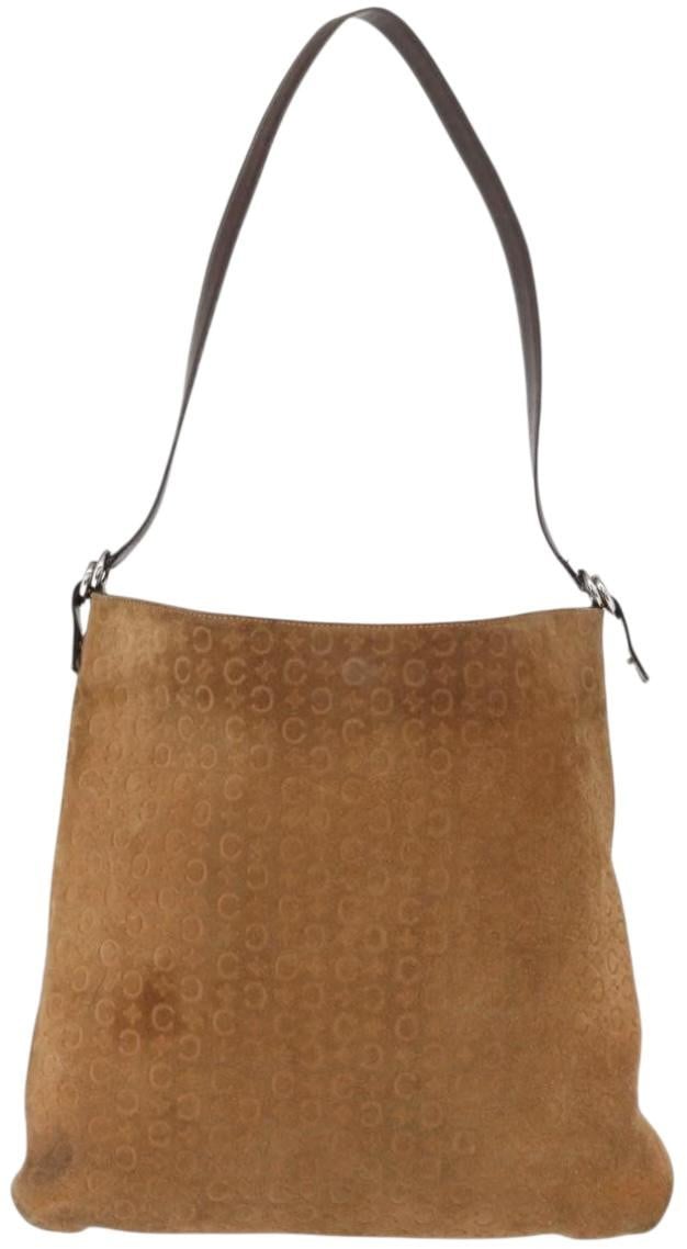 Celine Celine Vintage Macadam Shoulder Bag C Macadam canvas Bruin