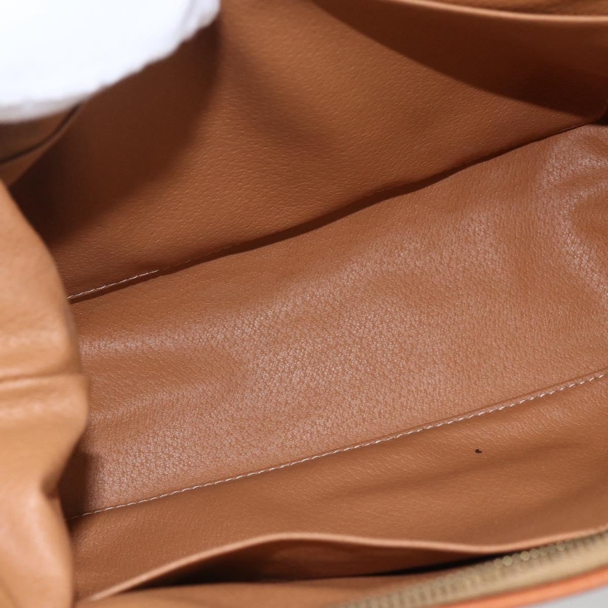 Celine Macadam Pochette Canvas Bruin