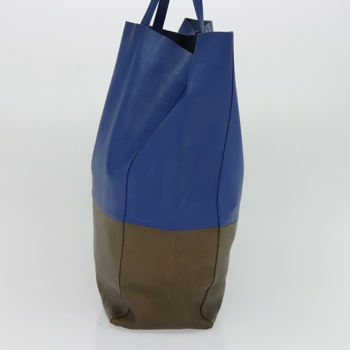 Celine Vertical Cabas Tote Leather Large Divers