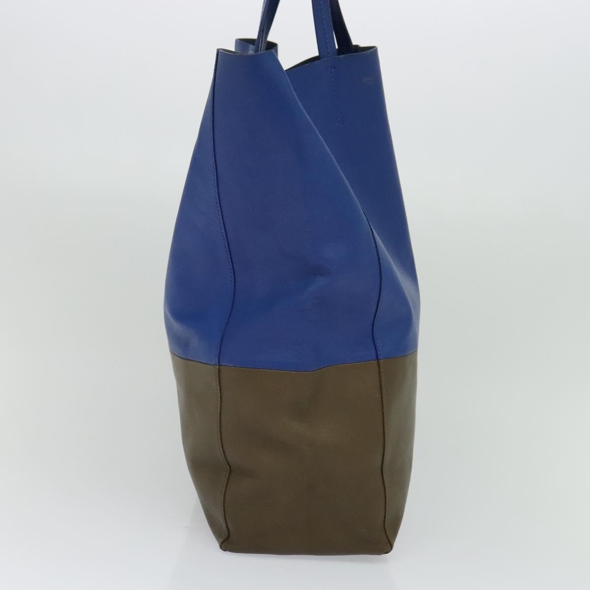 Celine Vertical Cabas Tote Leather Large Divers