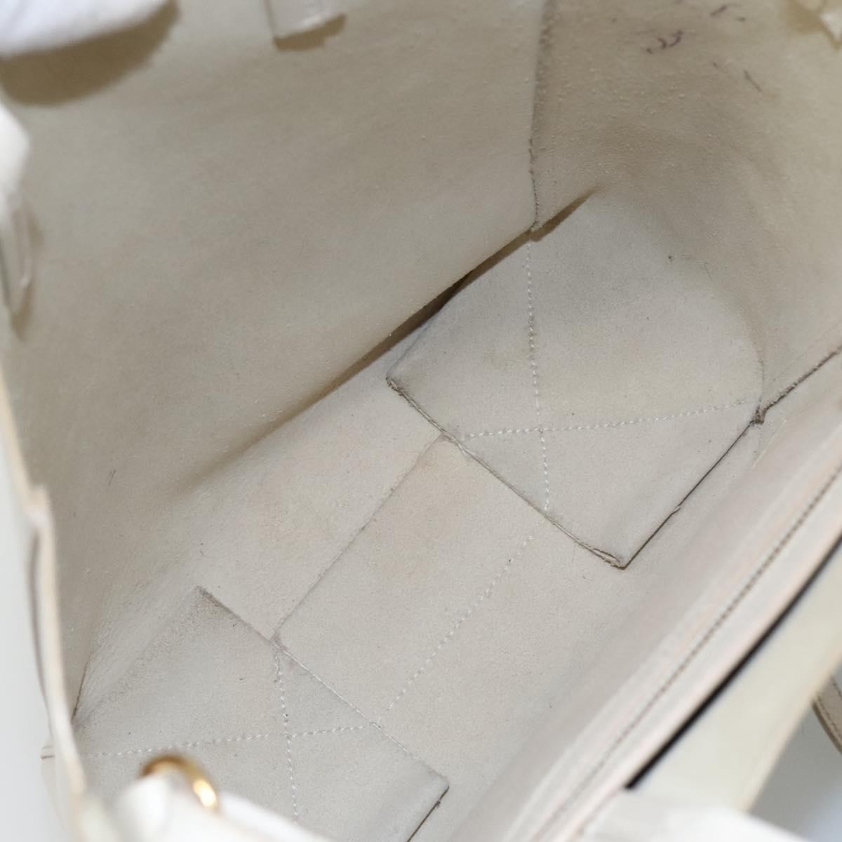 Celine Celine Vertical Cabas Tote Leather Large Wit