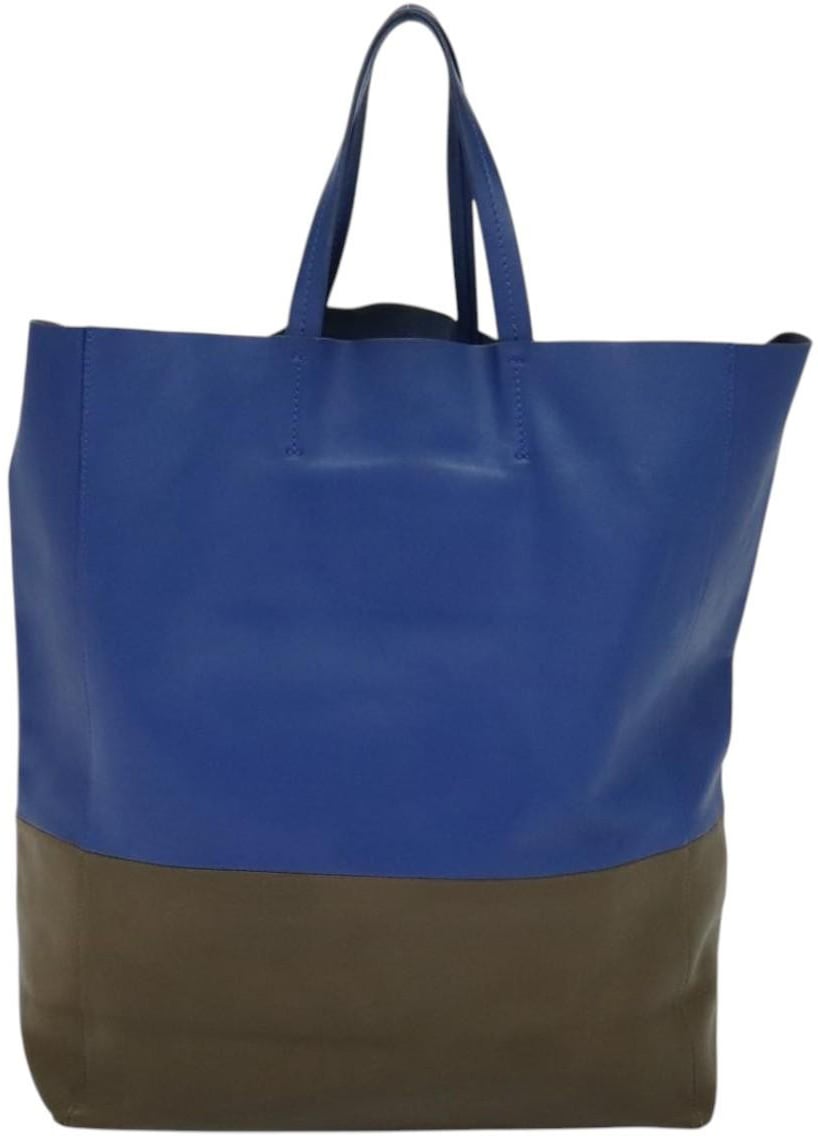 Celine Vertical Cabas Tote Leather Large Divers