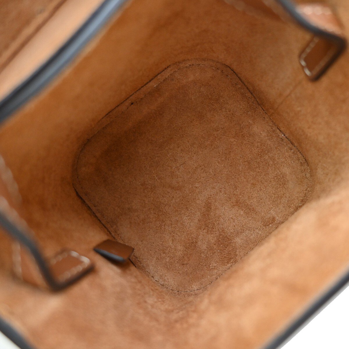 Celine Celine Cuir Triomphe Box Bag Leather Small Bruin