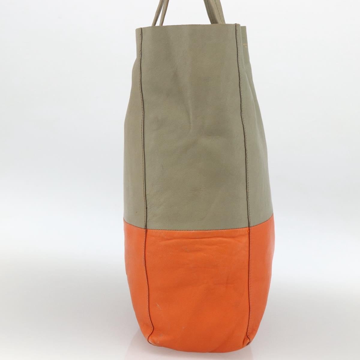 Celine Vertical Bi-Cabas Tote Leather Small Beige