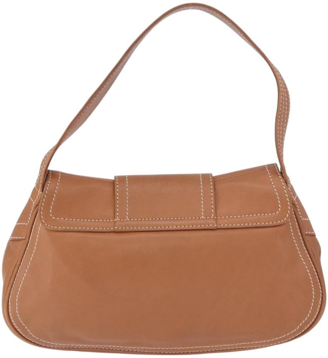 Celine Biker Boogie Satchel Leather Bruin