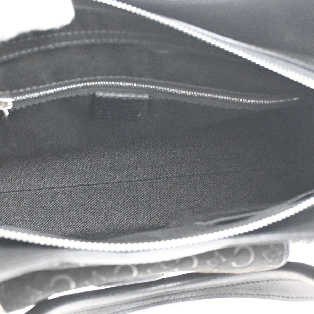 Celine Celine C Macadam Handbag Suede Zwart