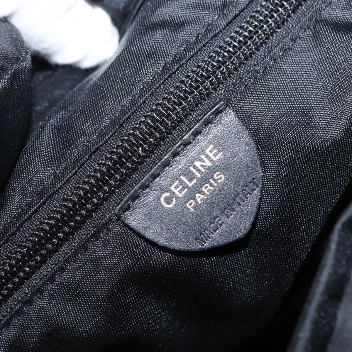 Celine Celine Vintage Shoulder Bag Nylon Zwart