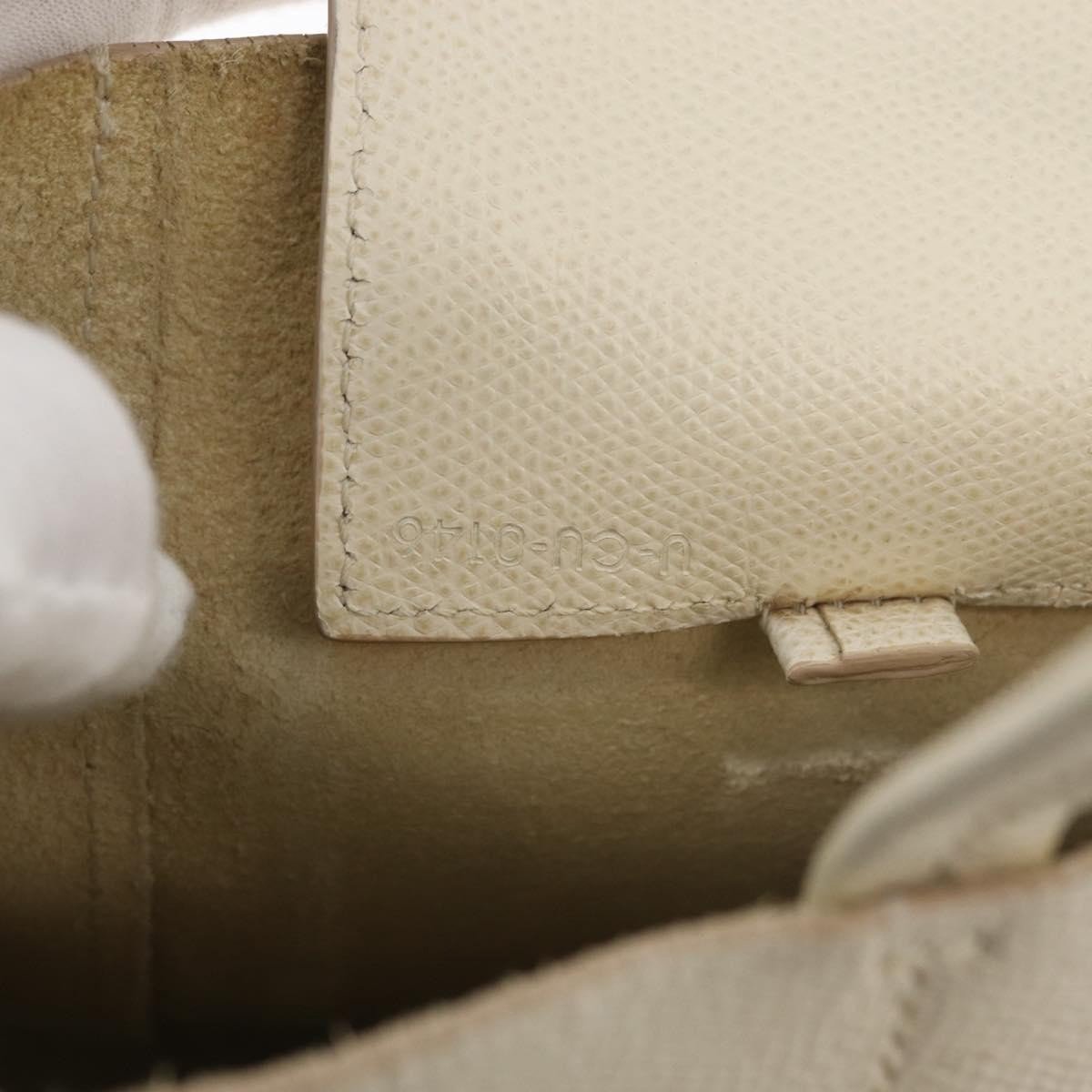 Celine Phantom Cabas Tote Leather Small Wit