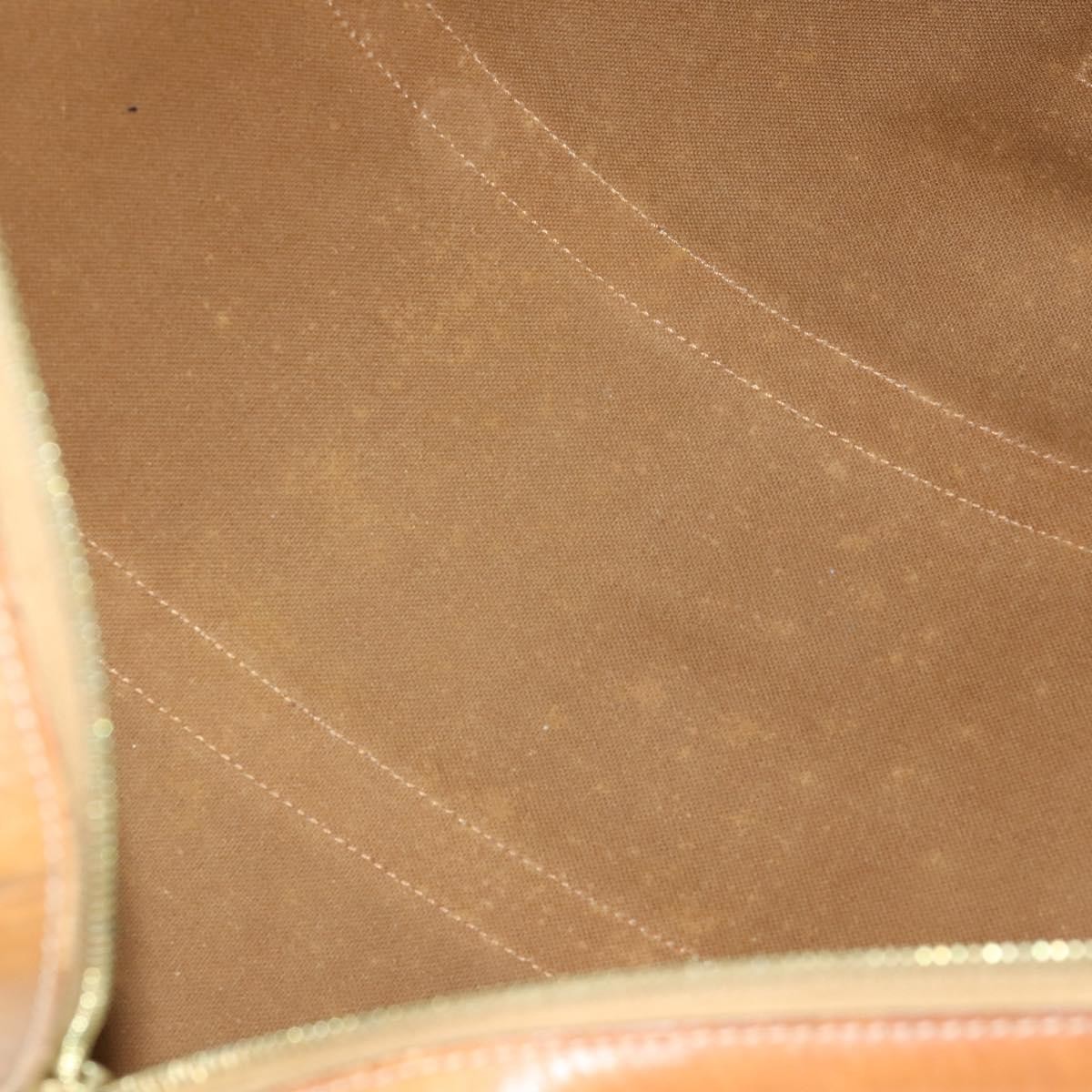 Celine Celine Vintage Macadam Boston bag Canvas and Leather Bruin