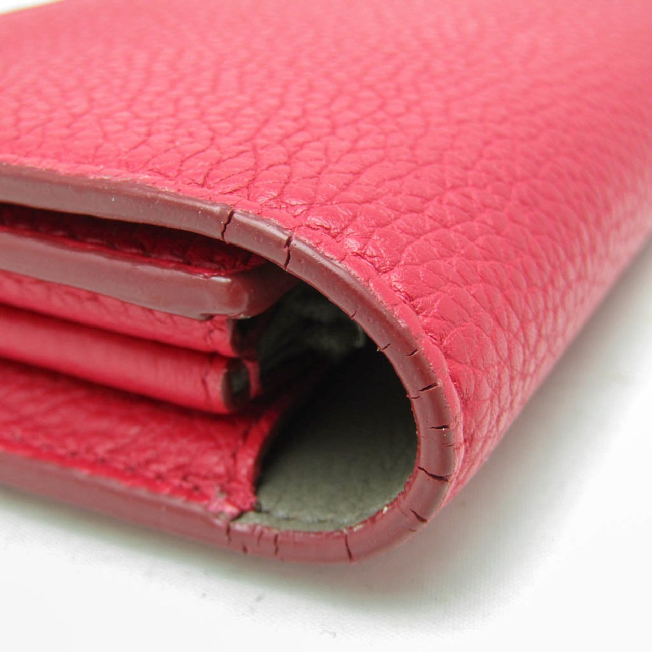 Celine Celine Multifunction Flap Wallet Leather Large Roze