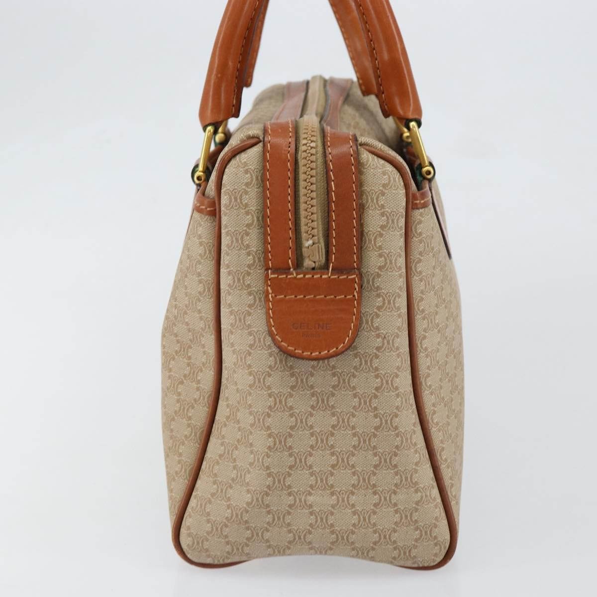 Celine Vintage Macadam Canvas Beige