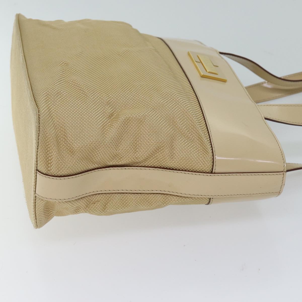 Celine Celine Shoulder Bag Canvas Beige