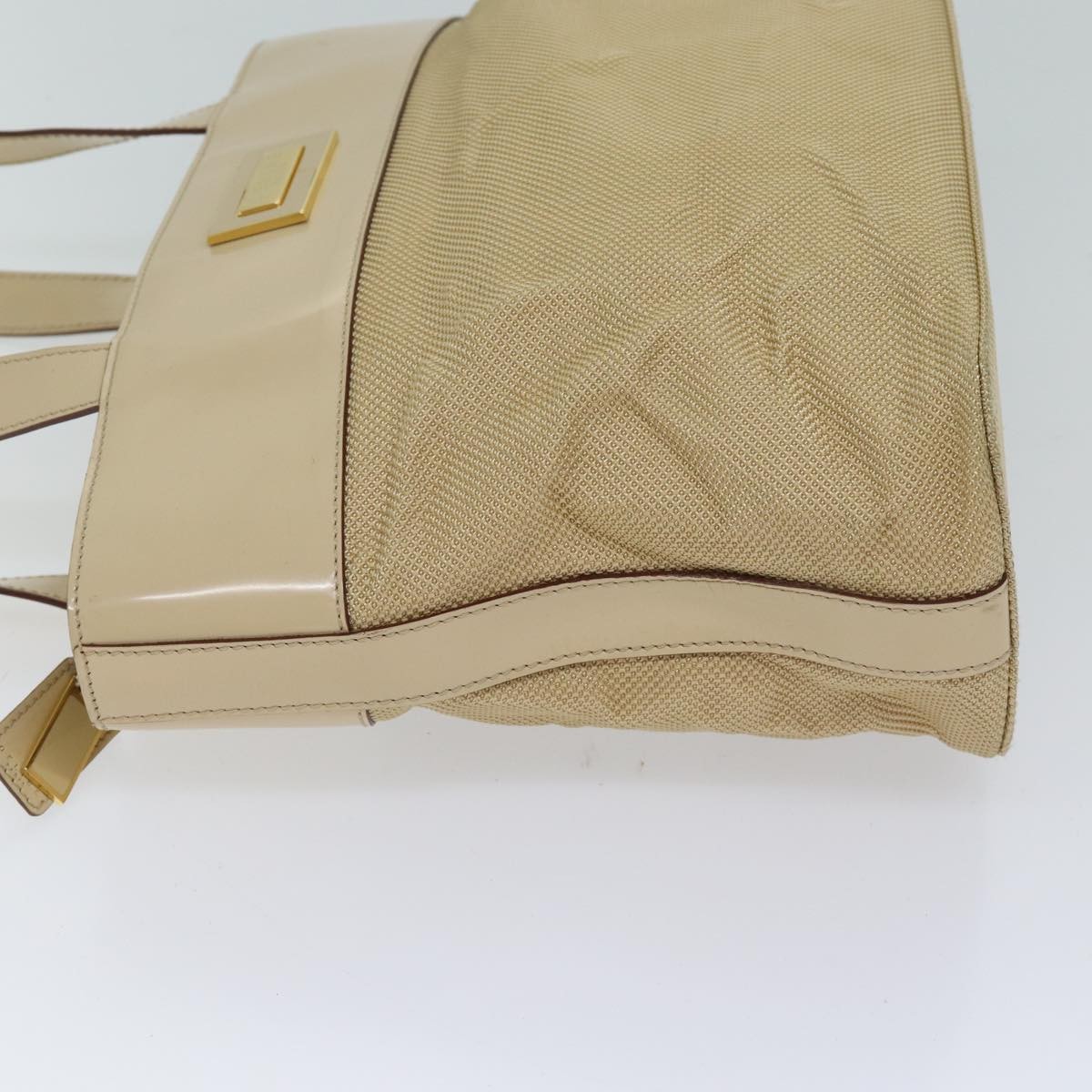 Celine Celine Shoulder Bag Canvas Beige