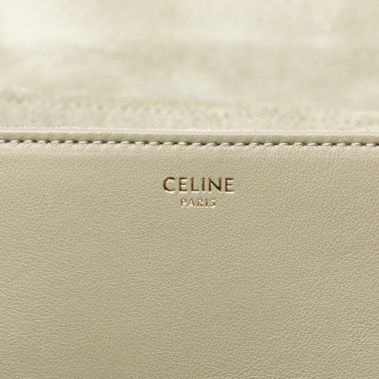 Celine Teen Smooth Calfskin Soft 16 Crossbody Groen