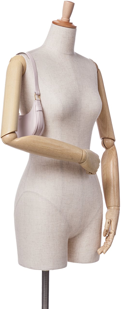 Celine Mini Smooth Calfskin Ava Shoulder Bag Roze