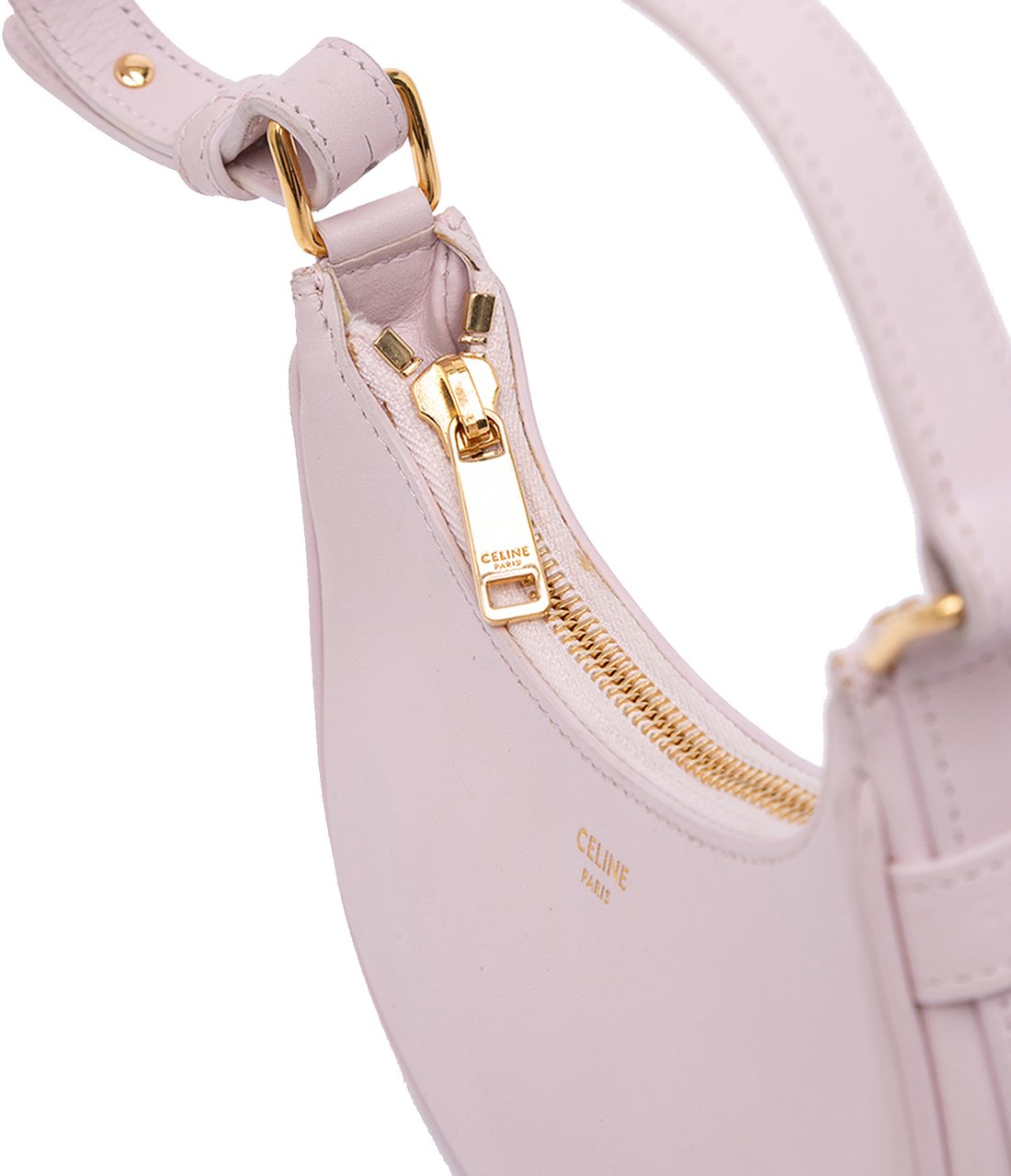 Celine Mini Smooth Calfskin Ava Shoulder Bag Roze