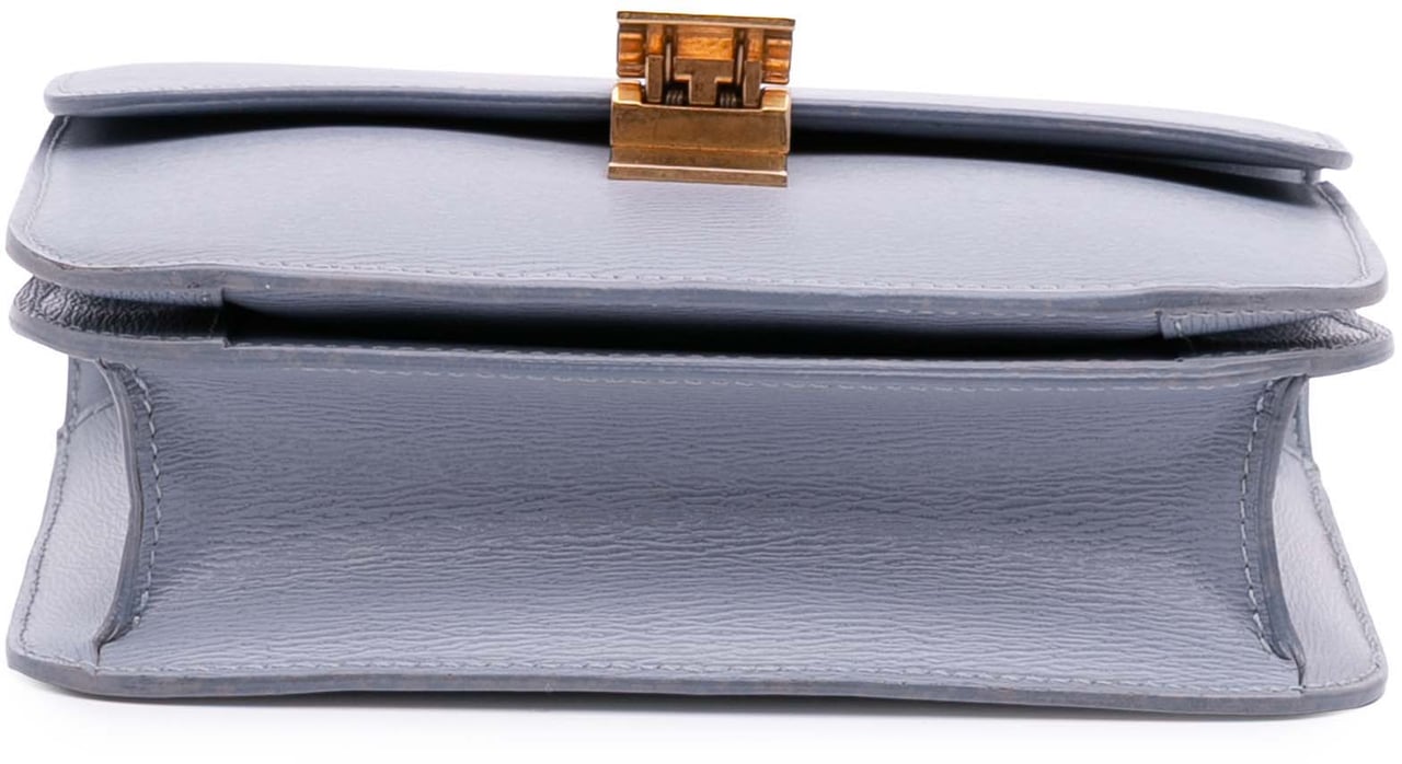 Celine Teen Liege Calfskin Classic Box Paars
