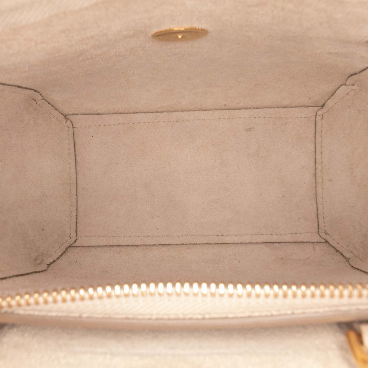 Celine Nano Grained Calfskin Belt Bag Bruin