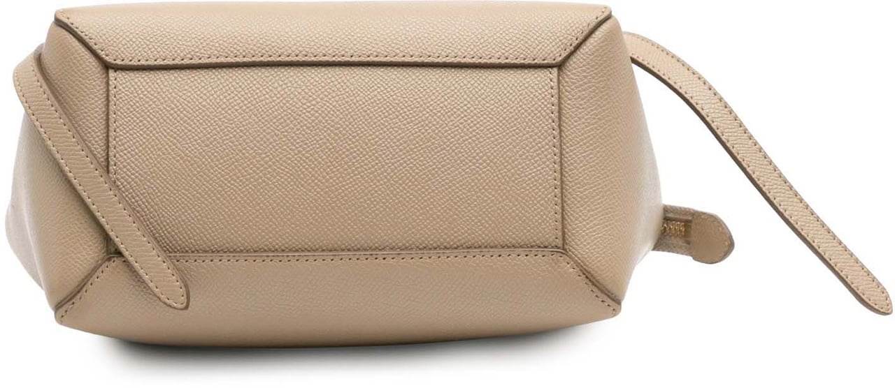 Celine Nano Grained Calfskin Belt Bag Bruin