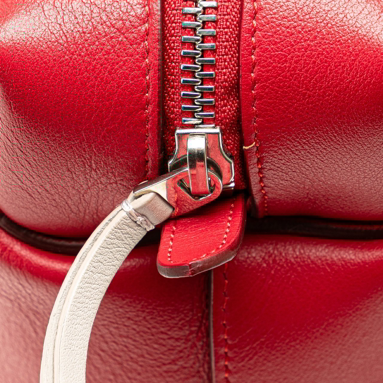Celine Small Leather Soft Cube Bag Rood