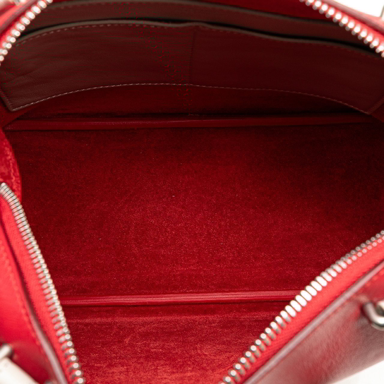 Celine Small Leather Soft Cube Bag Rood