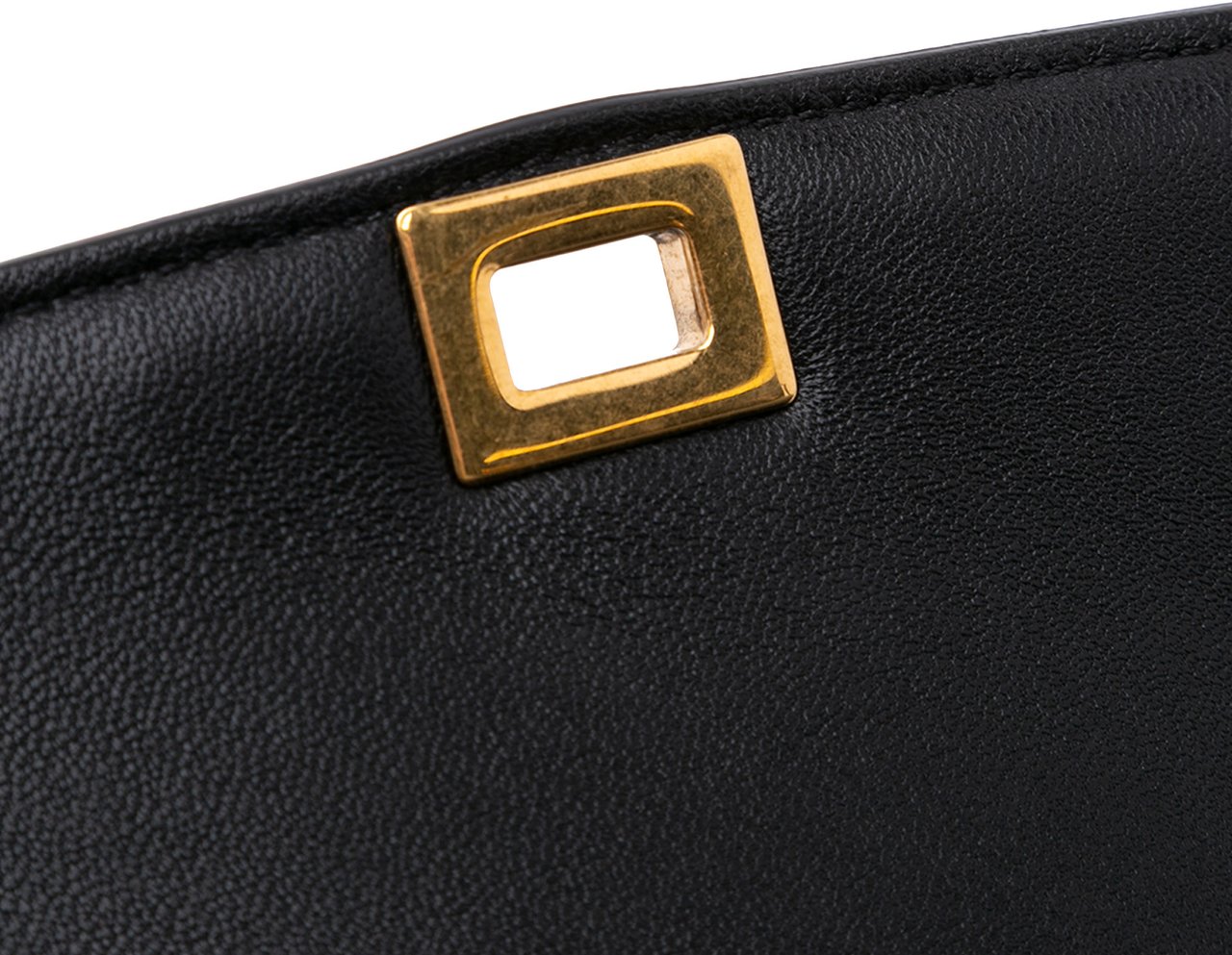 Celine Small Calfskin Classic Box Zwart