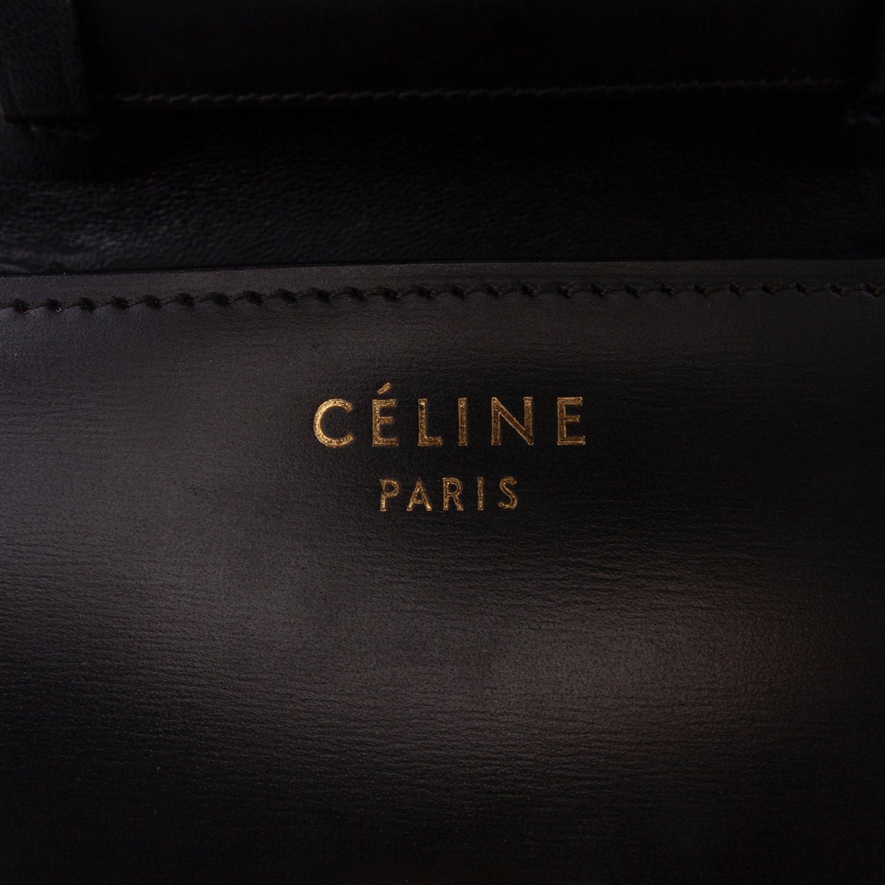 Celine Small Calfskin Classic Box Zwart