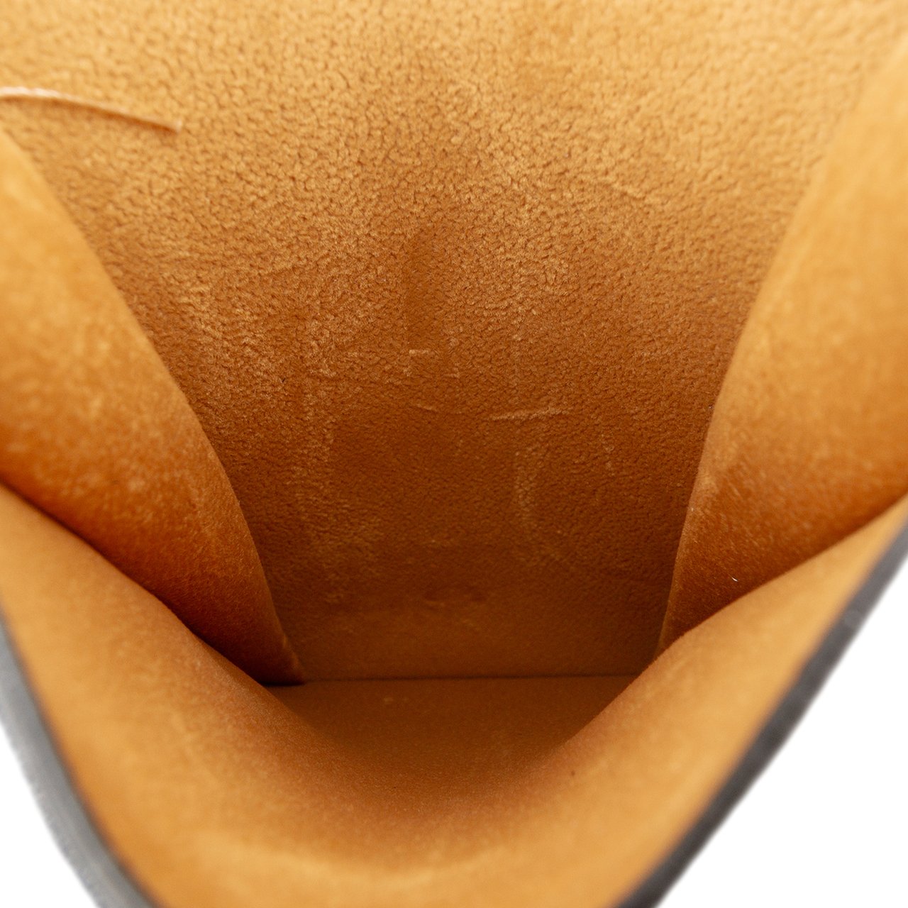 Celine Leather Phone Pouch Flap Crossbody Bruin