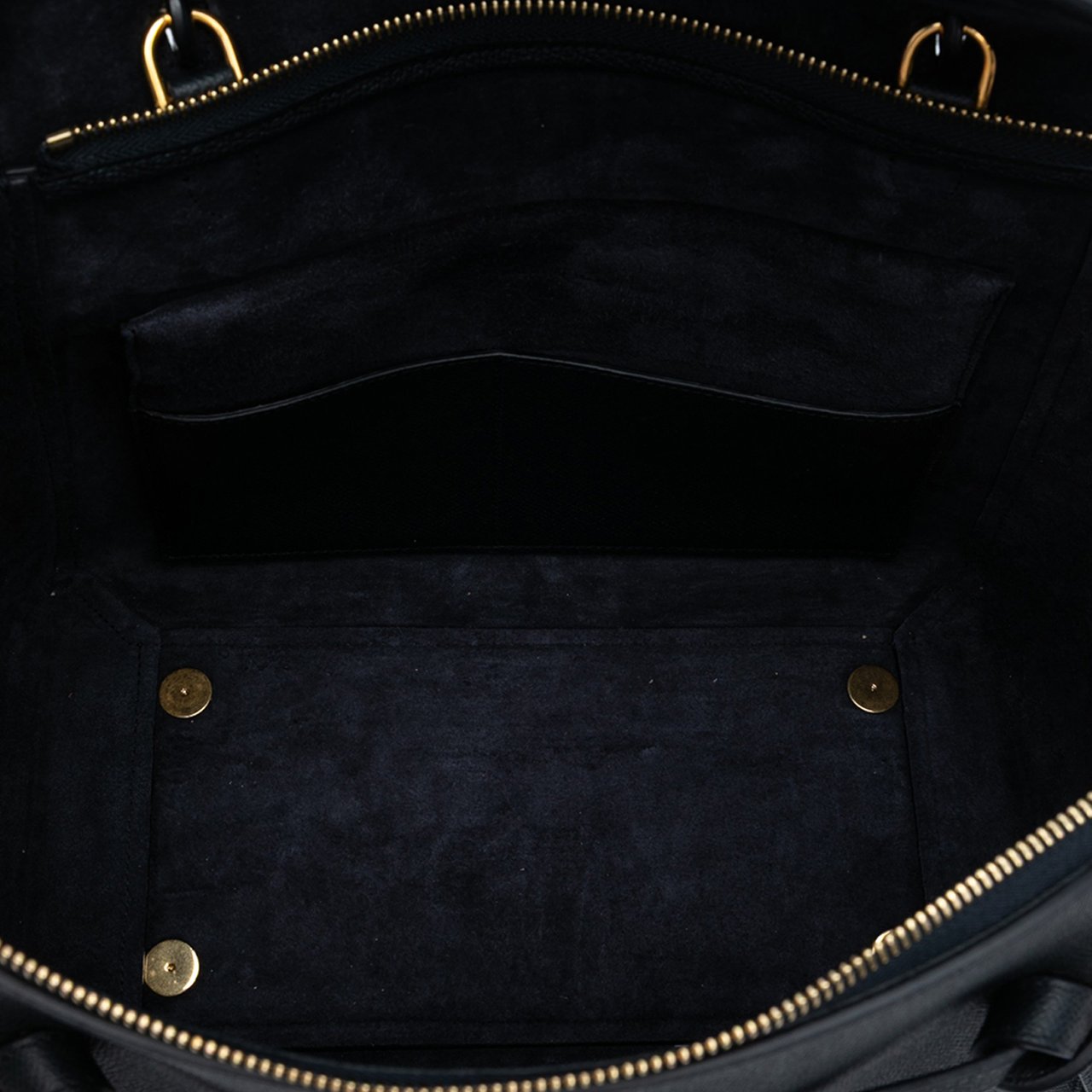 Celine Mini Grained Calfskin Belt Bag Zwart