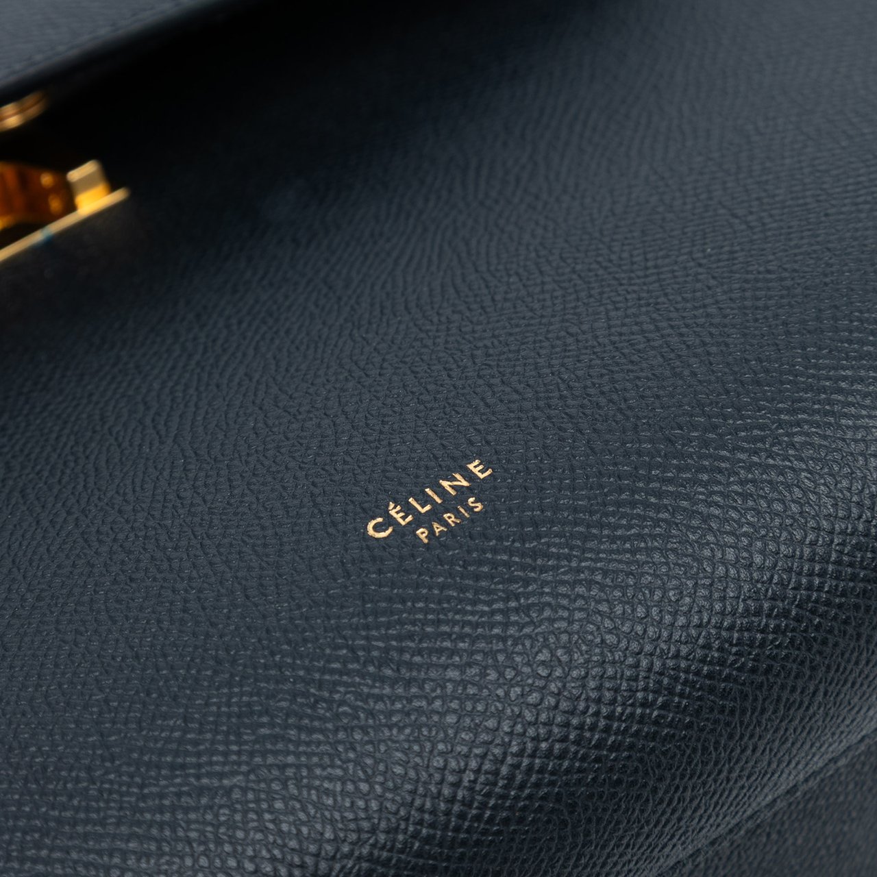 Celine Mini Grained Calfskin Belt Bag Zwart