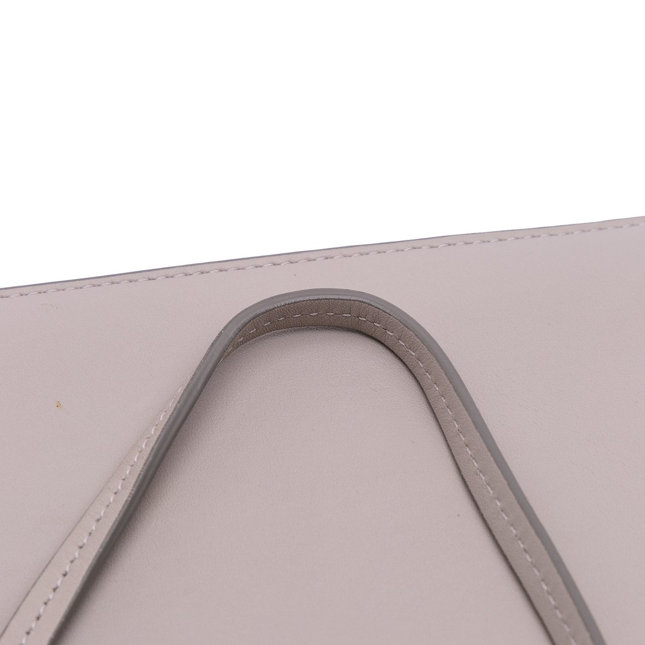 Celine Mini Smooth Calfskin Clasp Bag Grijs